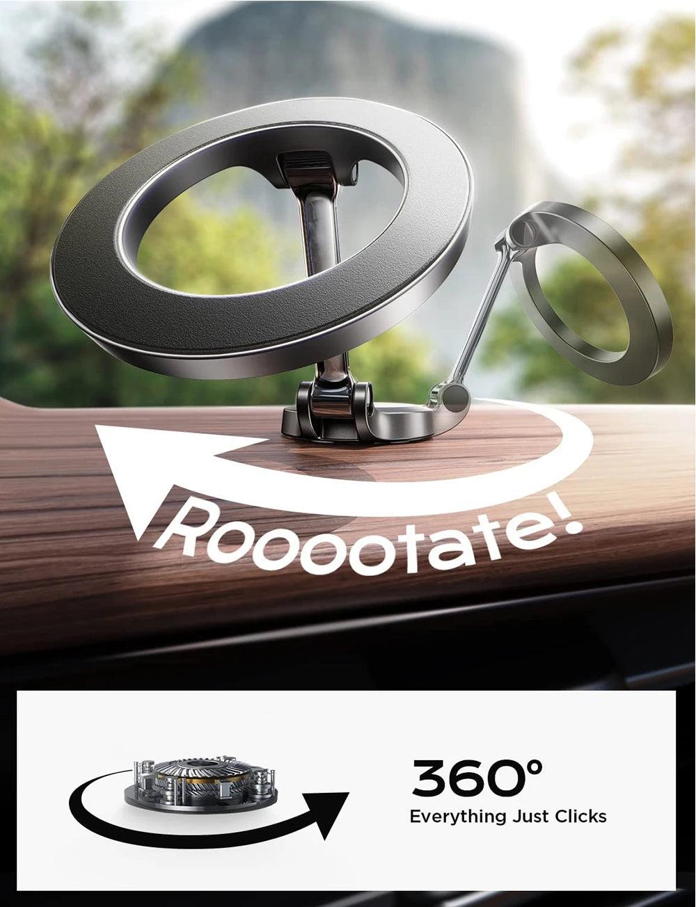 Magnetic Phone Mount for Cars